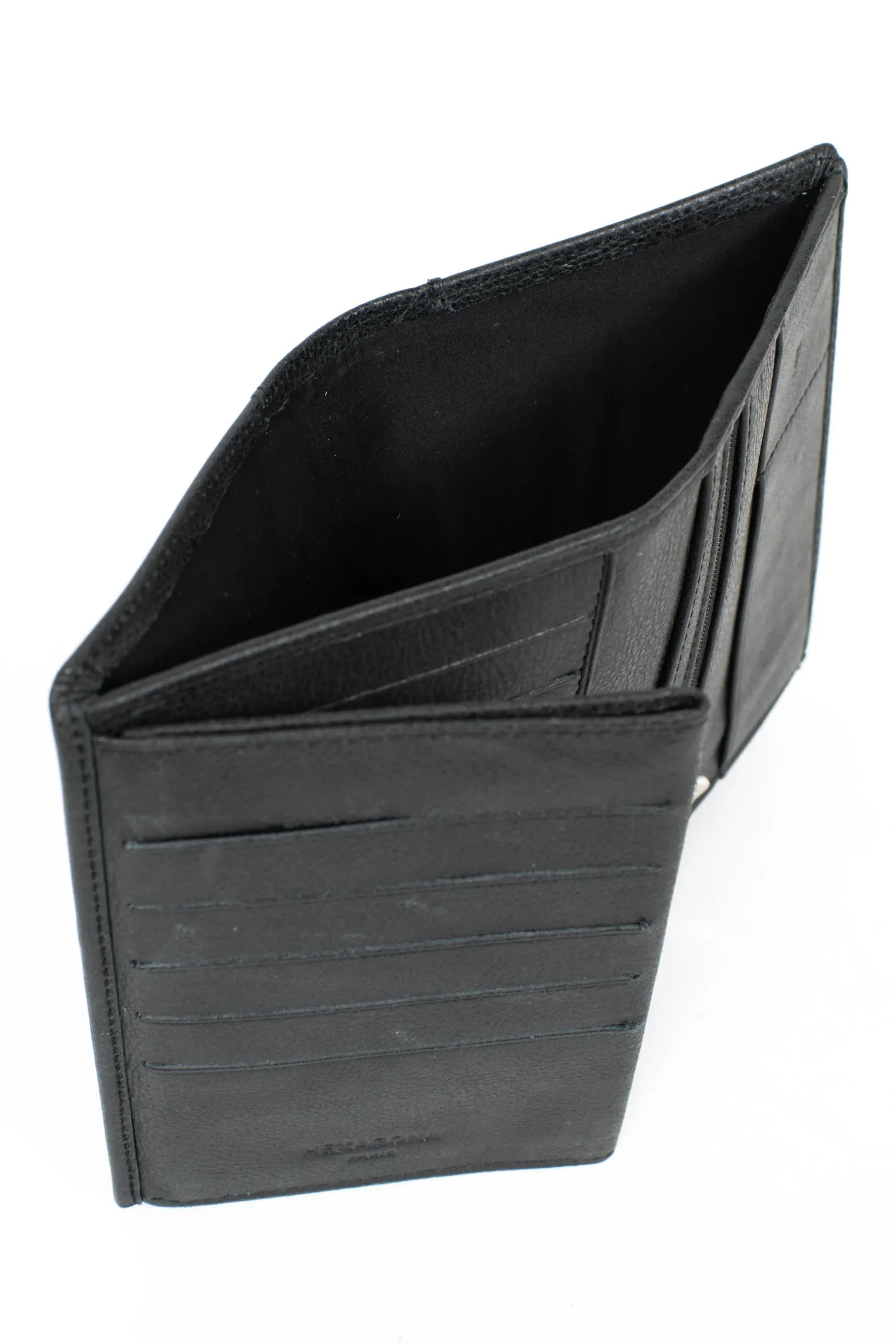 Portefeuille européen - 3 volets - Cuir