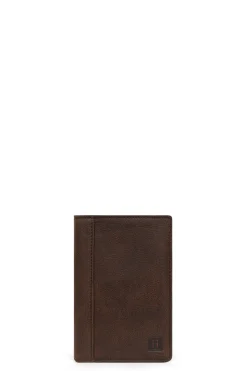 Portefeuille européen - 3 volets - Cuir
