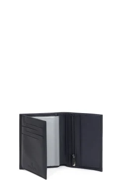 Portefeuille européen - 2 volets - Cuir