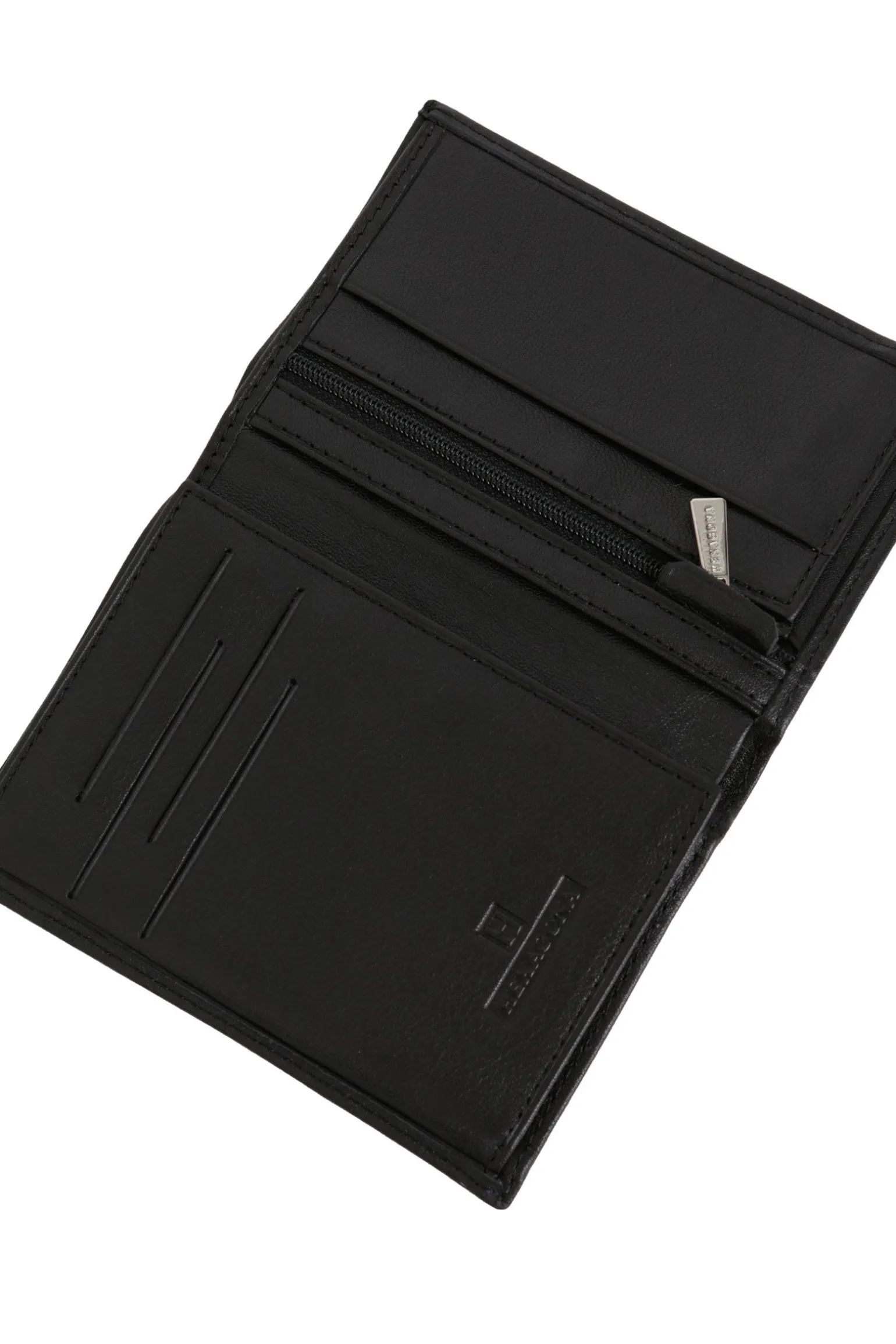 Portefeuille européen - 2 volets - Cuir