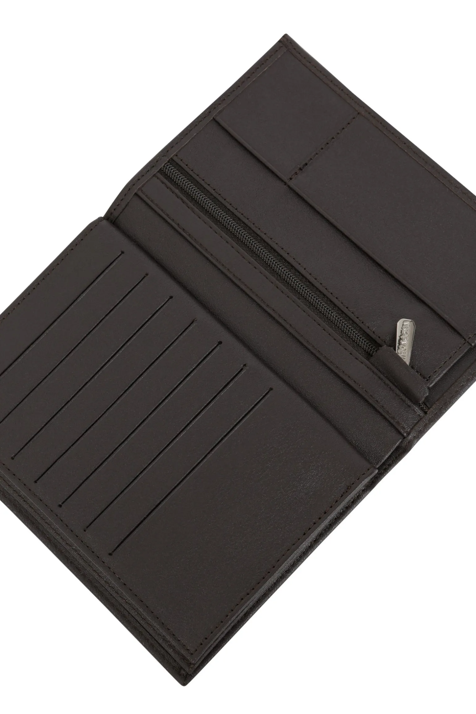 Portefeuille européen - 3 volets - Cuir