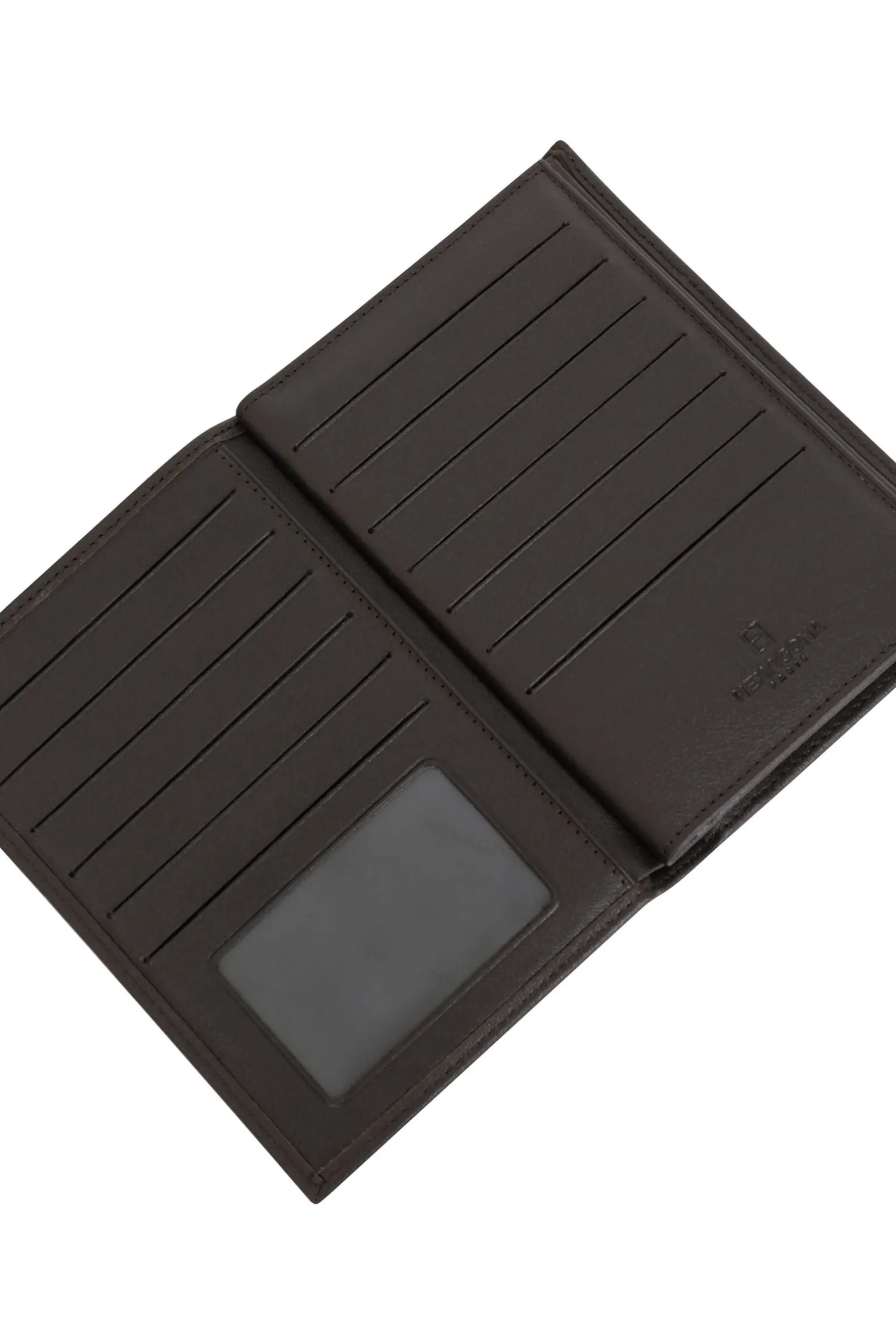Portefeuille européen - 3 volets - Cuir