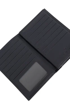 Portefeuille européen - 3 volets - Cuir