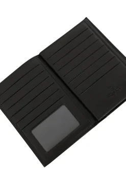 Portefeuille européen - 3 volets - Cuir