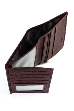 Portefeuille européen - 2 volets - Cuir