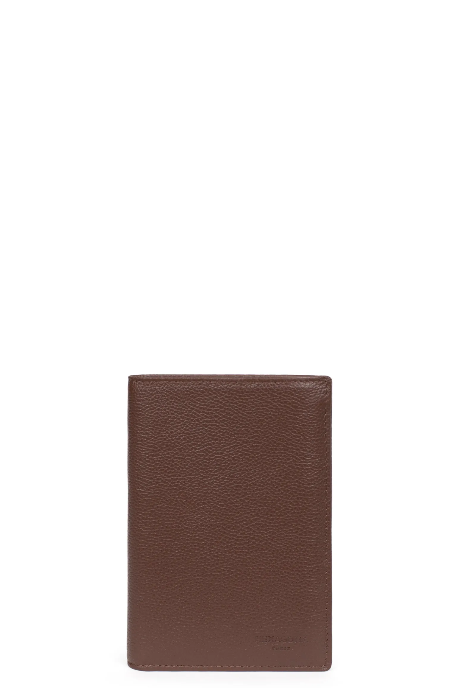 Portefeuille européen - 2 volets - Cuir