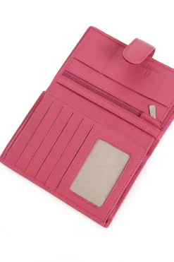 Portefeuille européen - 2 volets - Cuir