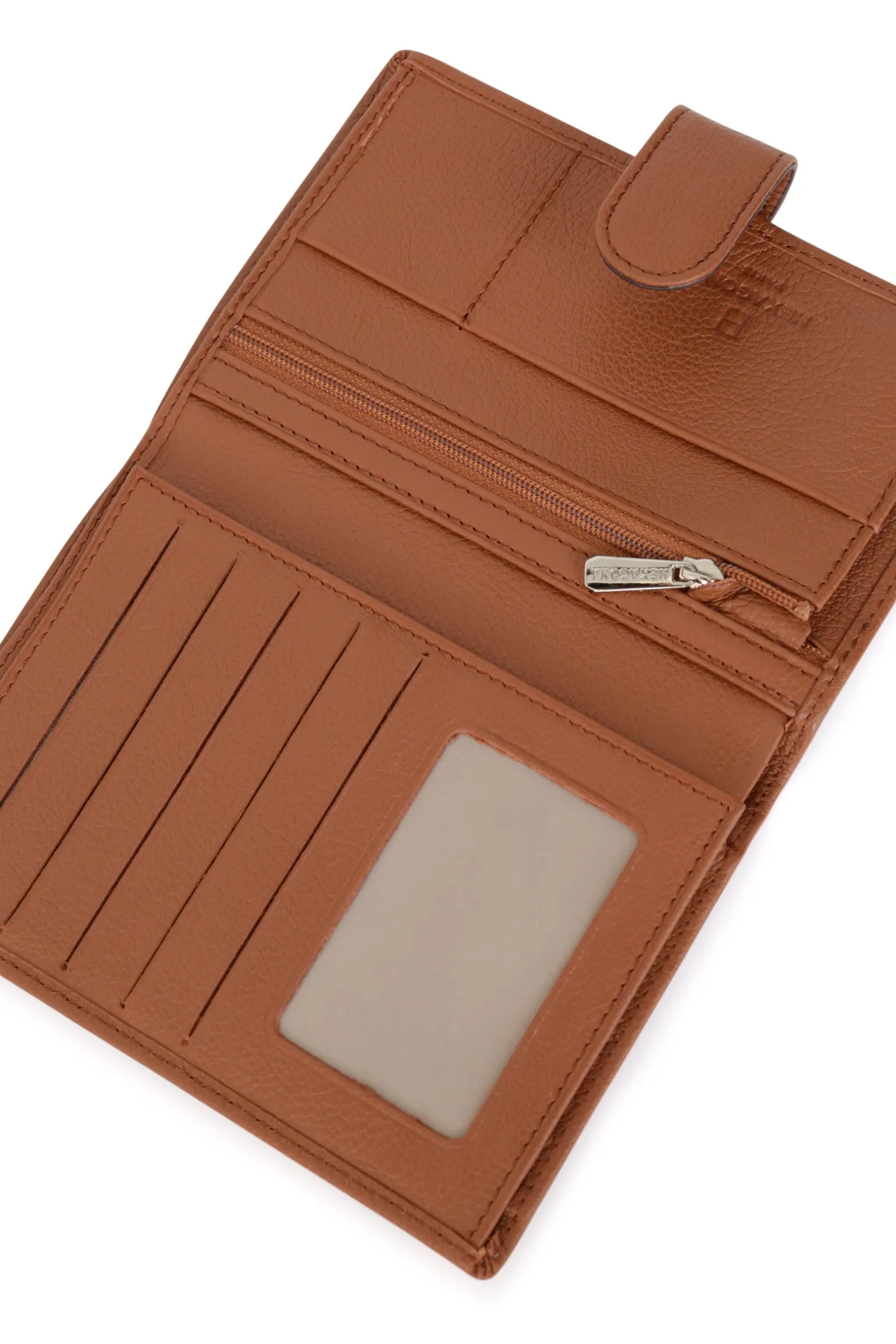 Portefeuille européen - 2 volets - Cuir