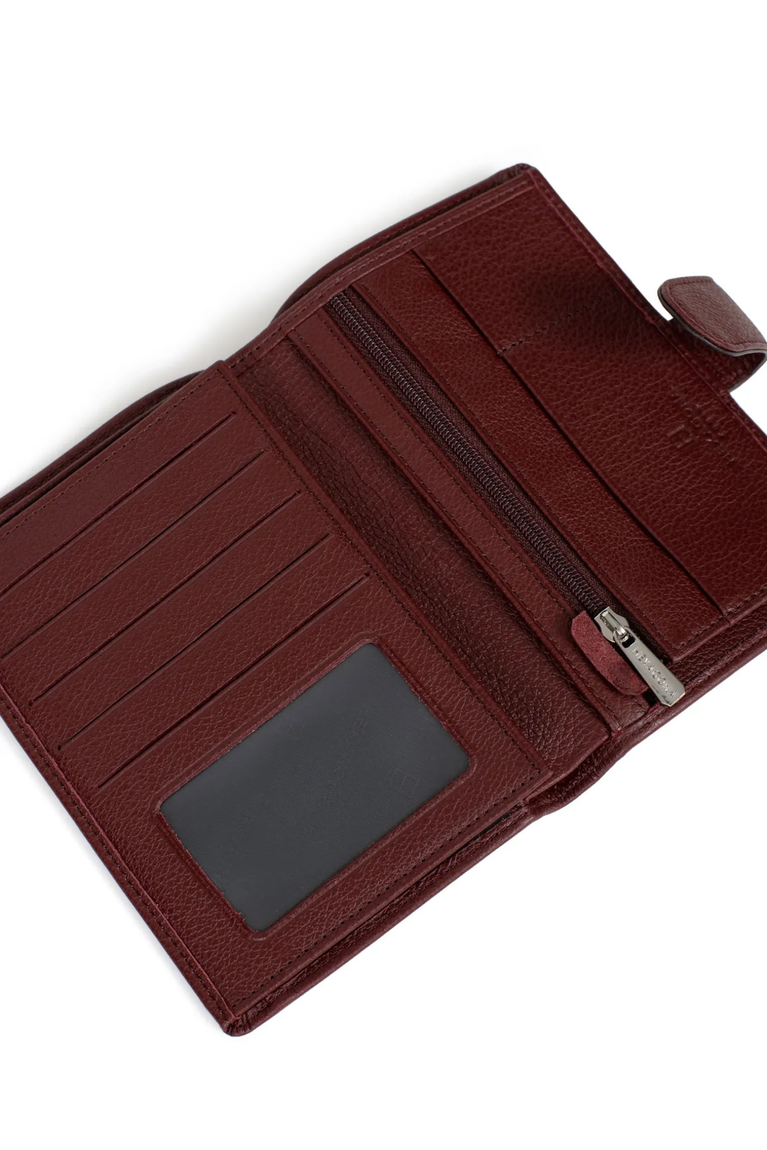 Portefeuille européen - 2 volets - Cuir