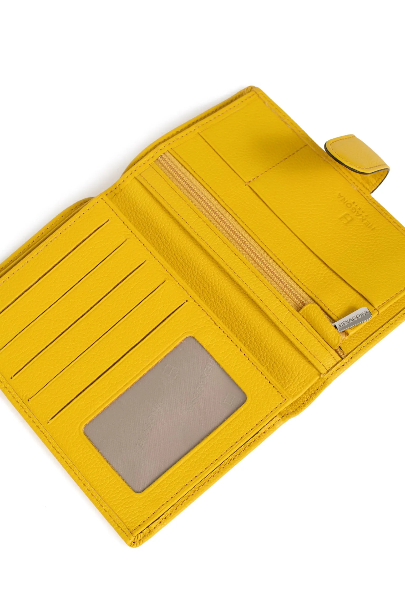 Portefeuille européen - 2 volets - Cuir