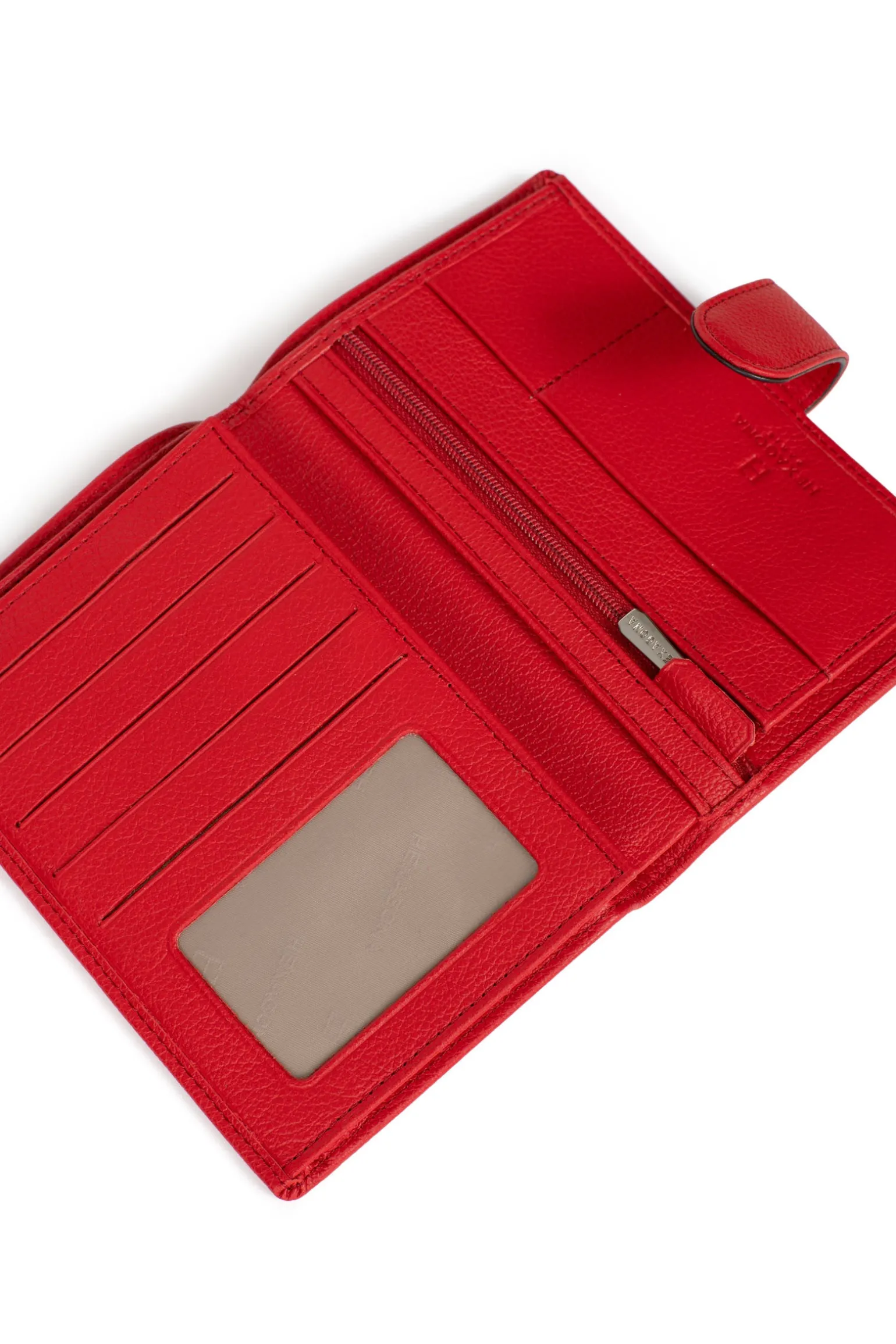 Portefeuille européen - 2 volets - Cuir