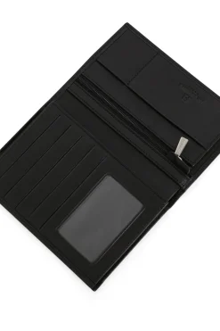 Portefeuille européen - 2 volets - Cuir