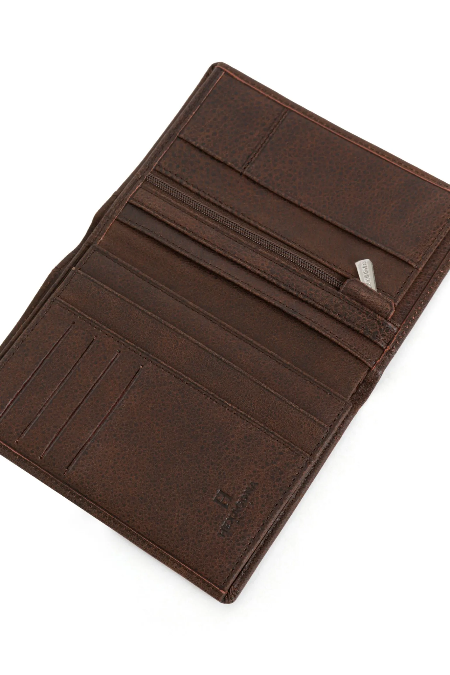 Portefeuille européen - 2 volets - Cuir