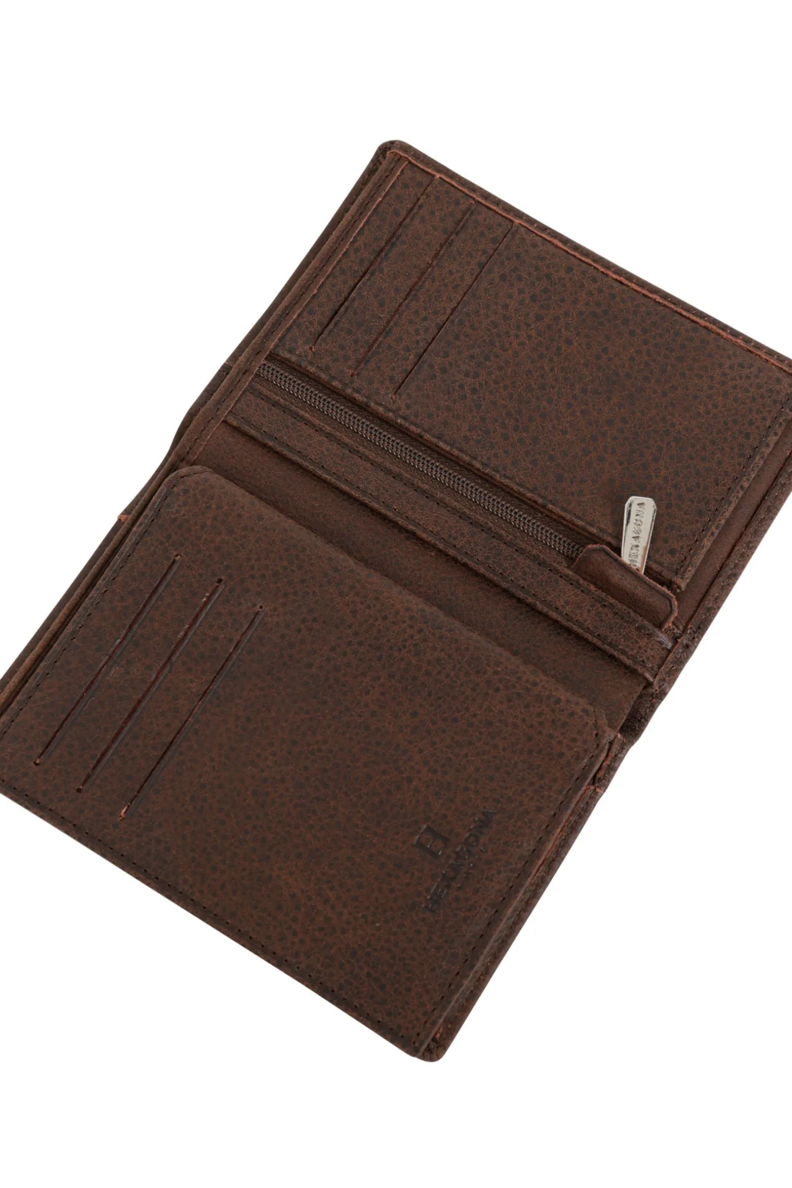 Portefeuille européen - 2 volets - Cuir