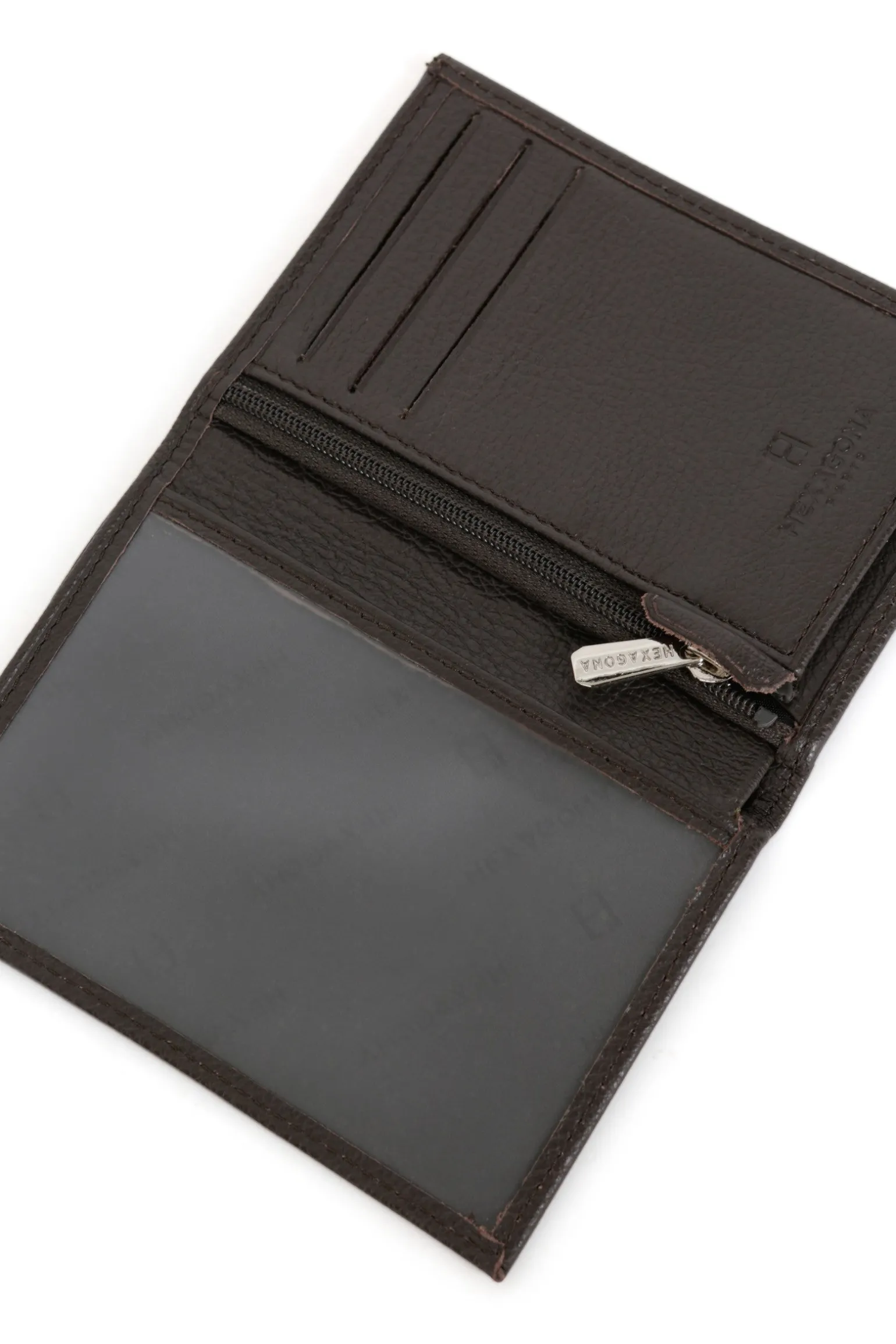Portefeuille européen - 1 volet - Cuir