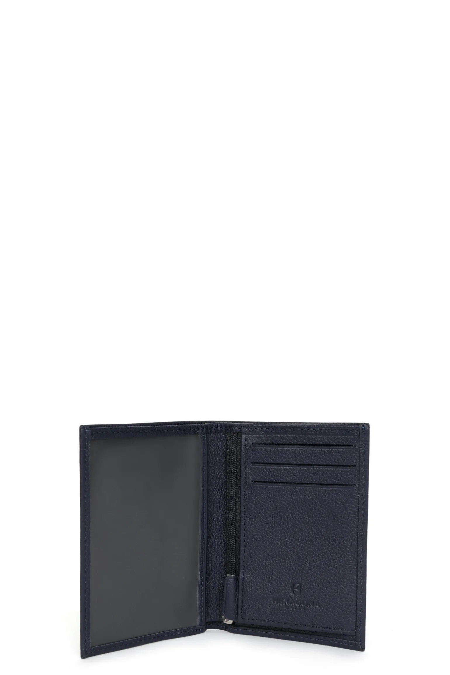 Portefeuille européen - 1 volet - Cuir