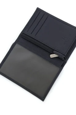 Portefeuille européen - 1 volet - Cuir
