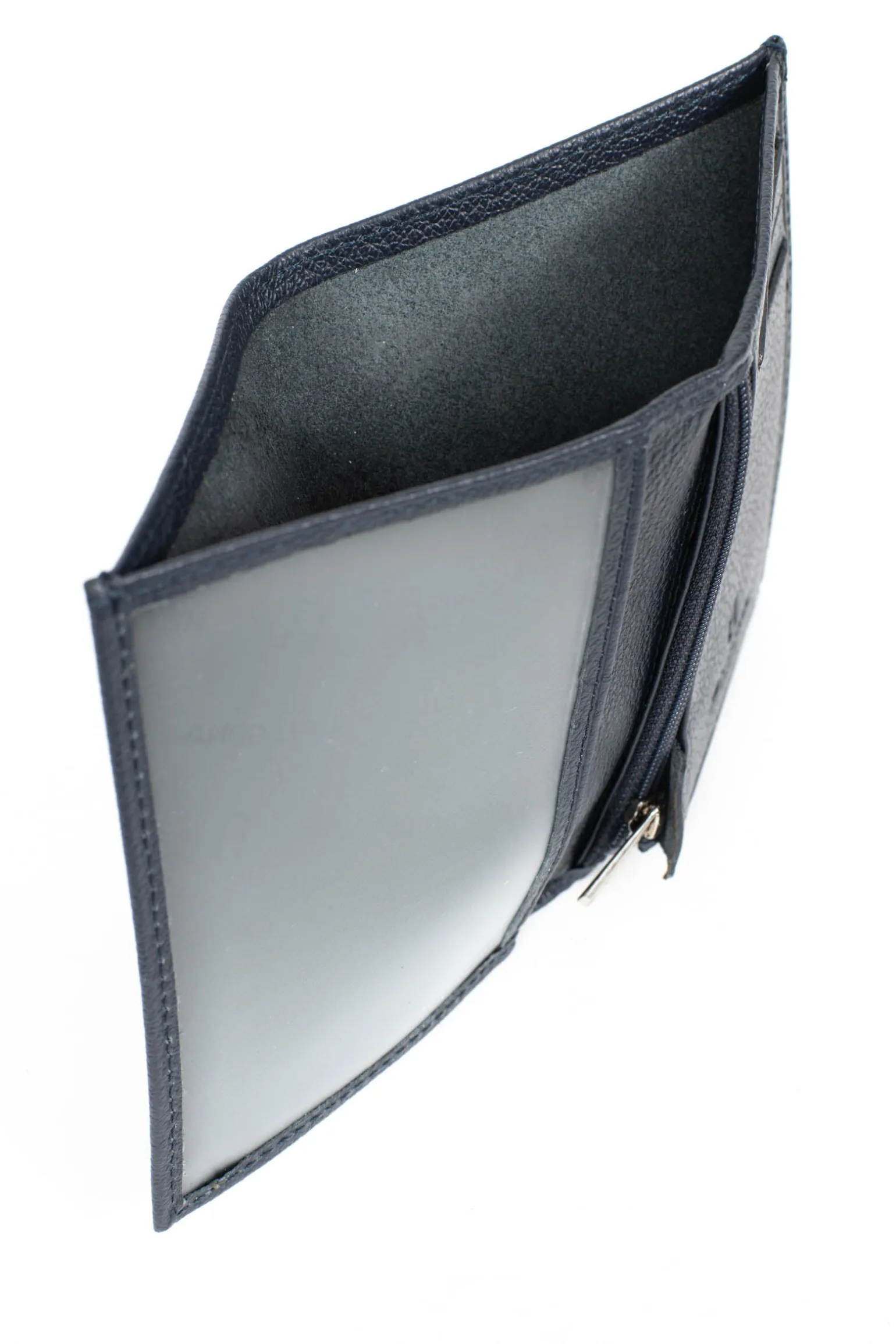 Portefeuille européen - 1 volet - Cuir