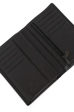 Portefeuille européen - 3 volets - Stop RFID - Cuir