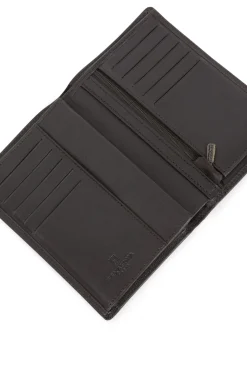 Portefeuille européen - 3 volets - Stop RFID - Cuir