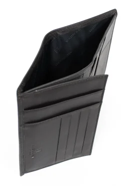 Portefeuille européen - 2 volets - Stop RFID - Cuir