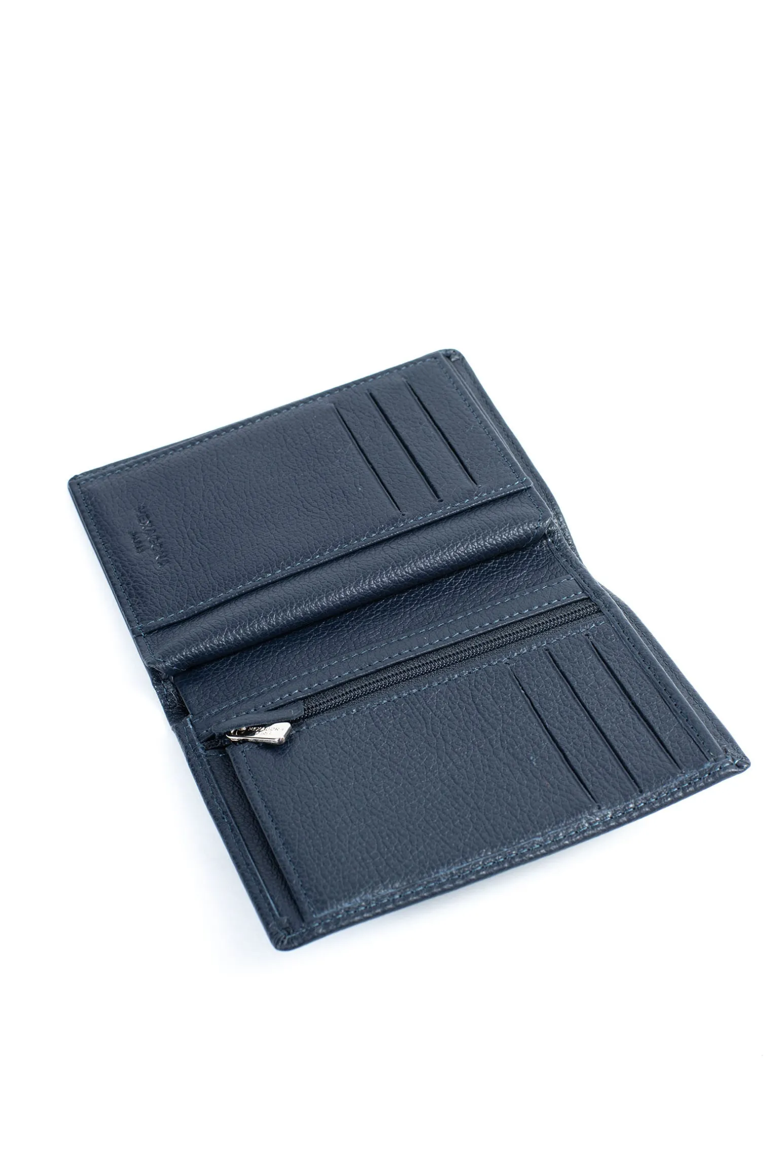 Portefeuille européen - 2 volets - Cuir