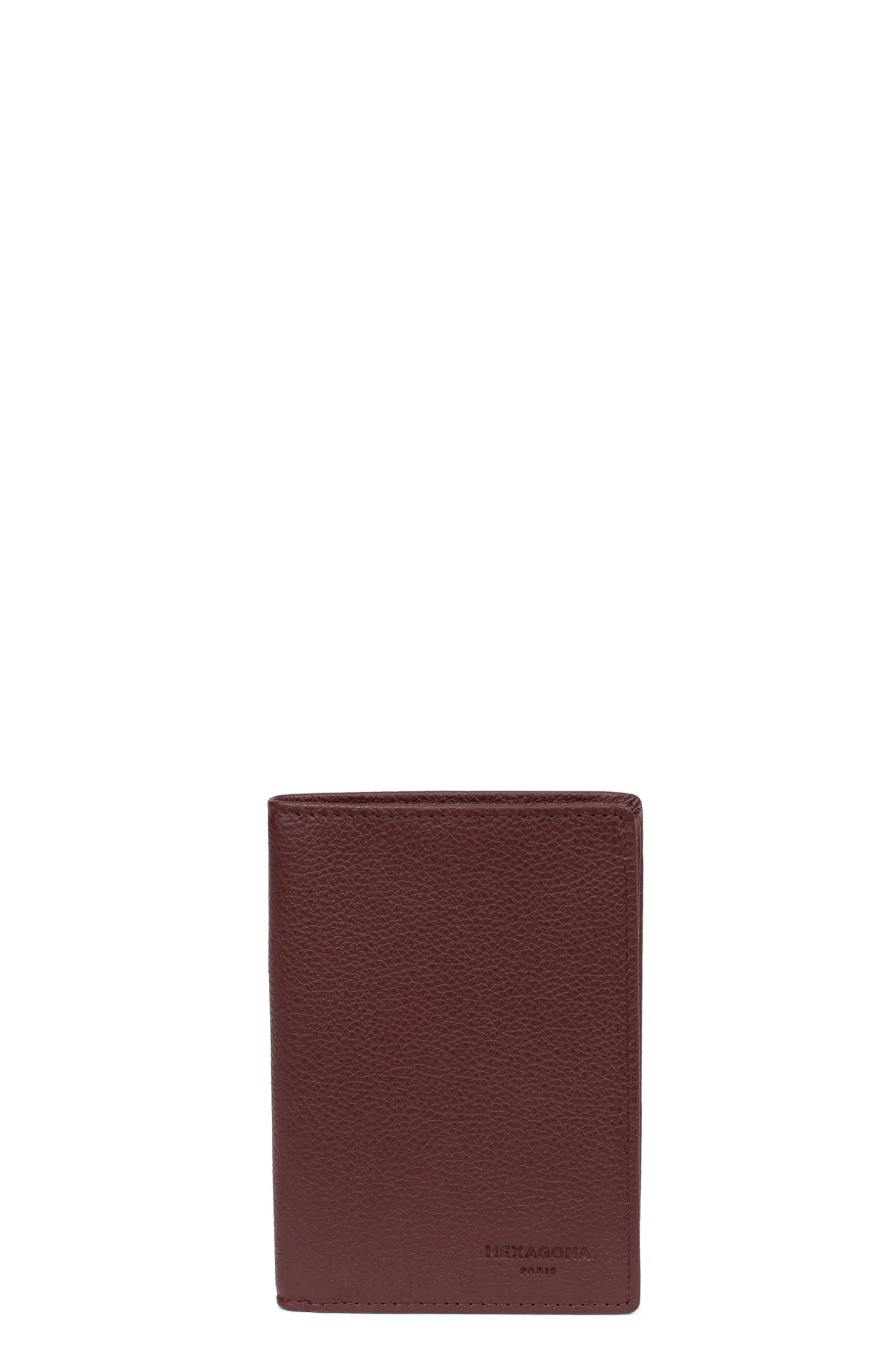 Portefeuille européen - 2 volets - Cuir
