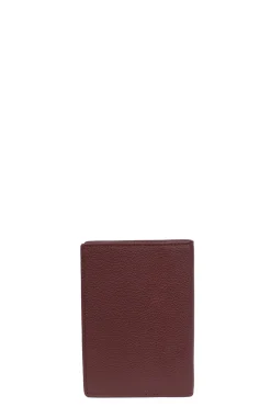 Portefeuille européen - 2 volets - Cuir