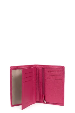 Portefeuille européen - 2 volets - Cuir
