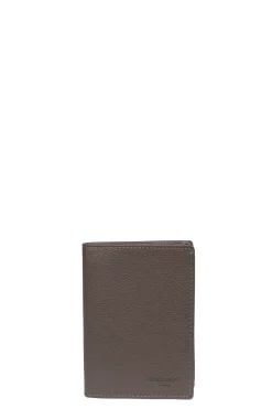 Portefeuille européen - 2 volets - Cuir