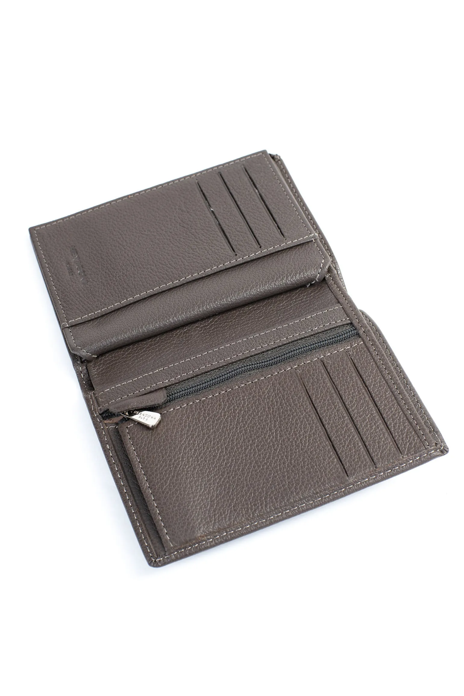 Portefeuille européen - 2 volets - Cuir