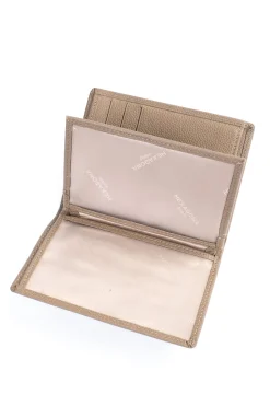 Portefeuille européen - 2 volets - Cuir