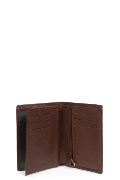Portefeuille européen - 2 volets - Cuir