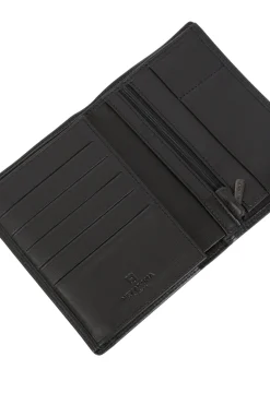 Portefeuille européen - 2 volets - Stop RFID - Cuir