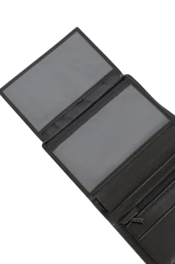 Portefeuille européen - 2 volets - Stop RFID - Cuir