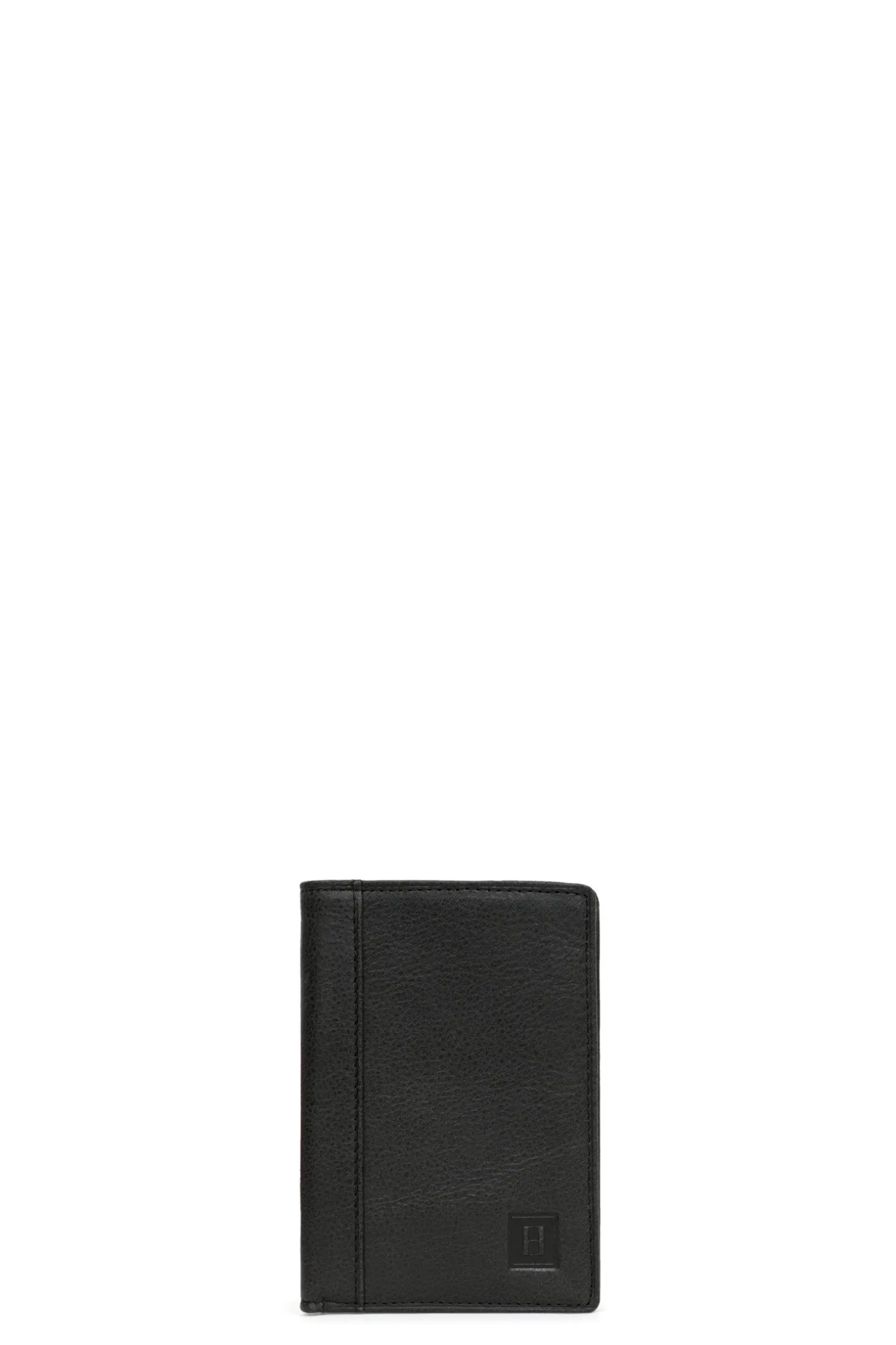 Portefeuille européen - 1 volet - Cuir
