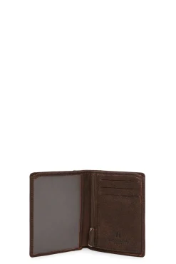 Portefeuille européen - 1 volet - Cuir
