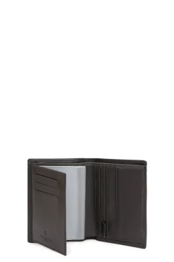 Portefeuille européen - 2 volets - Stop RFID - Cuir