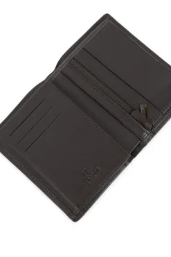 Portefeuille européen - 2 volets - Stop RFID - Cuir