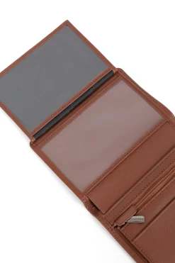 Portefeuille européen - 2 volets - Stop RFID - Cuir
