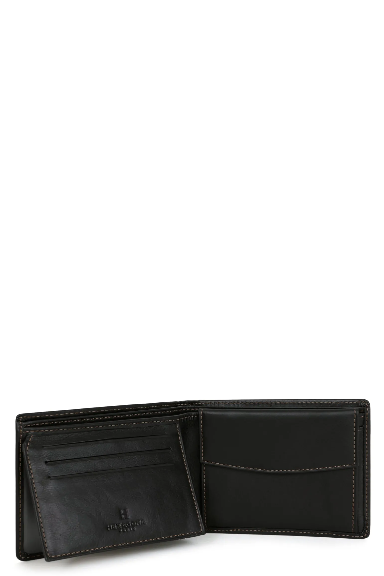 Portefeuille italien - 2 volets - Cuir