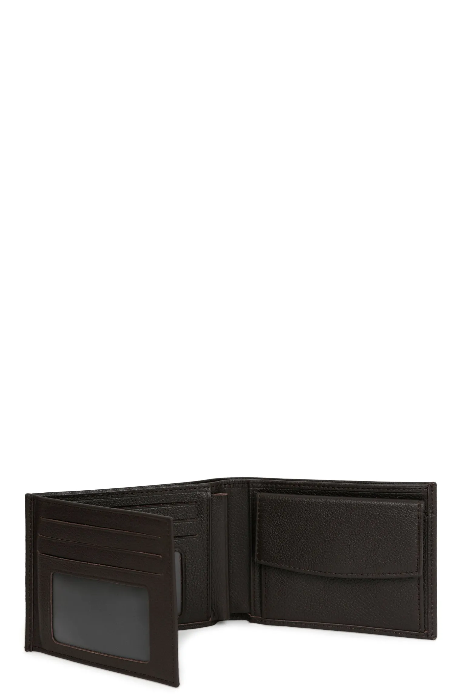 Portefeuille italien - 2 volets - Cuir