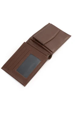 Portefeuille italien - 2 volets - Cuir