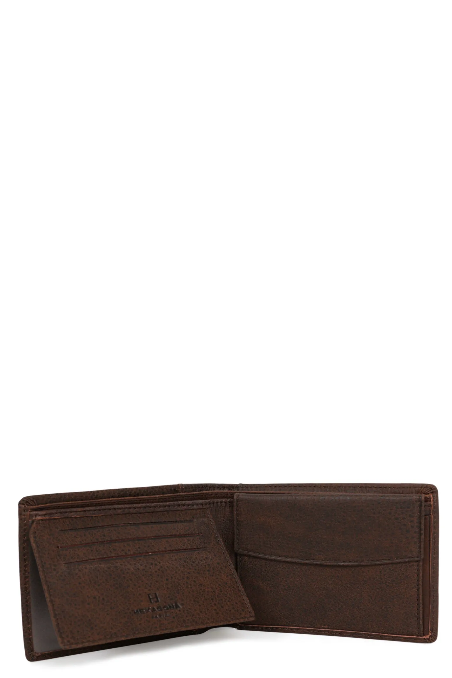 Portefeuille italien - 2 volets - Cuir