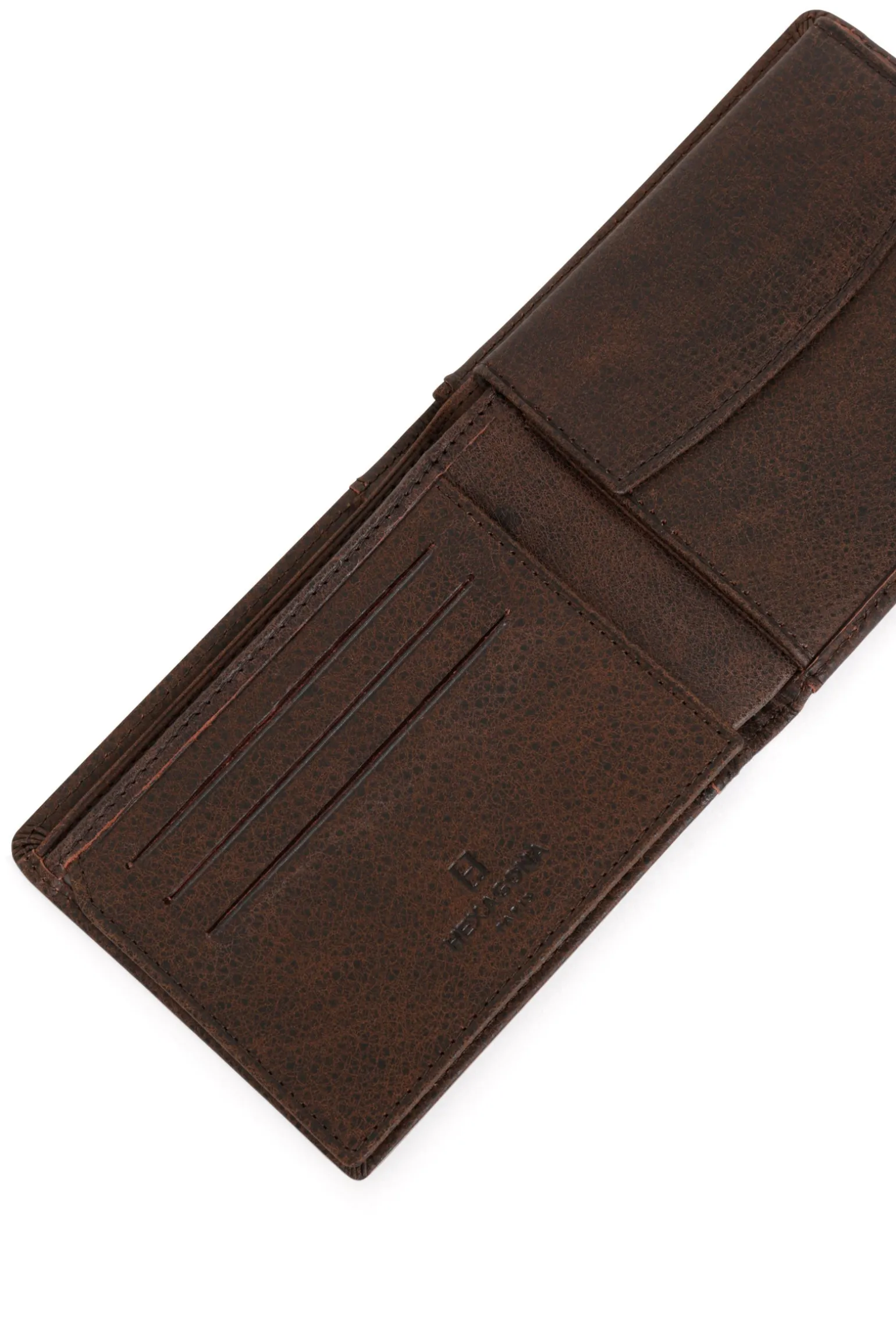Portefeuille italien - 2 volets - Cuir