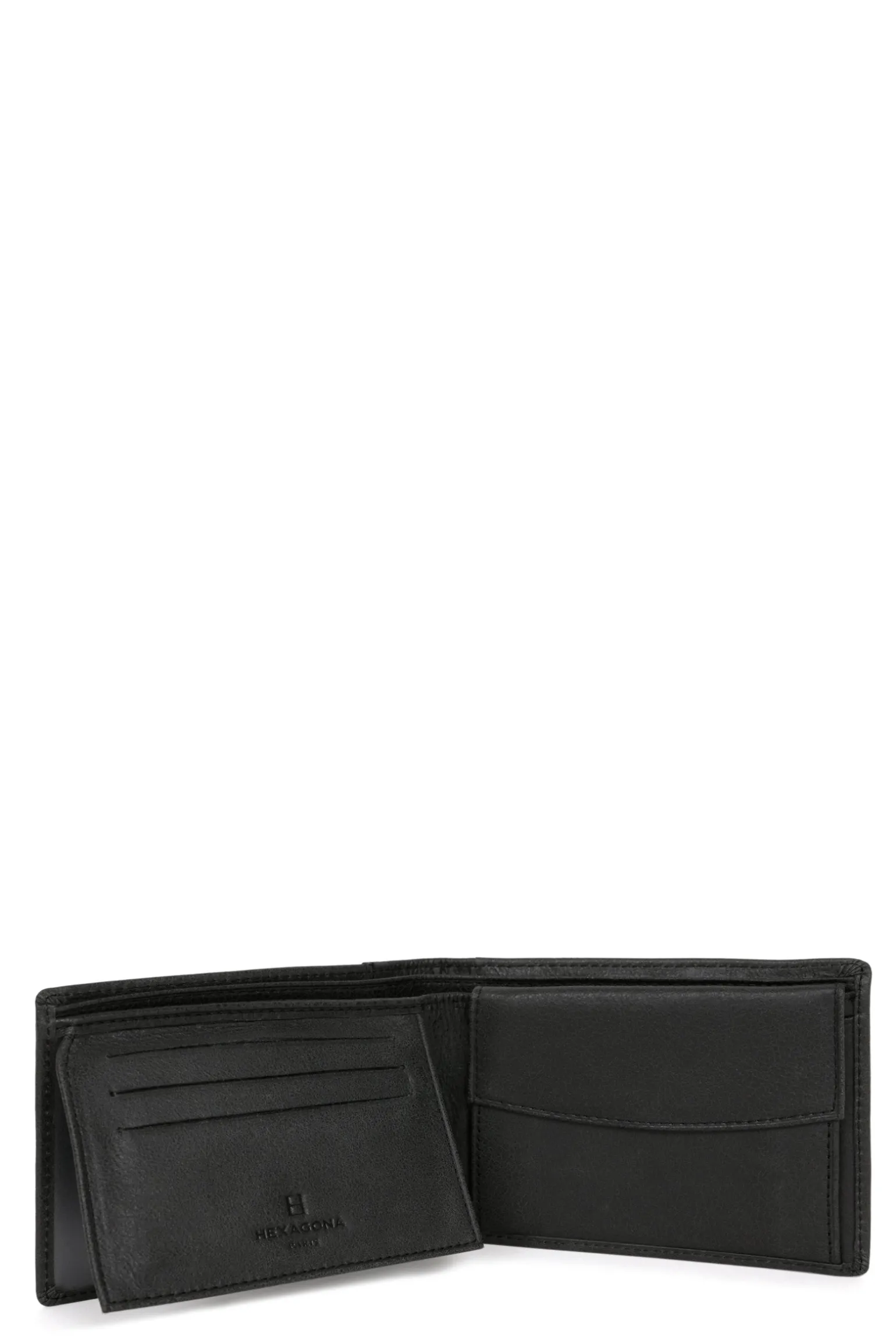 Portefeuille italien - 2 volets - Cuir