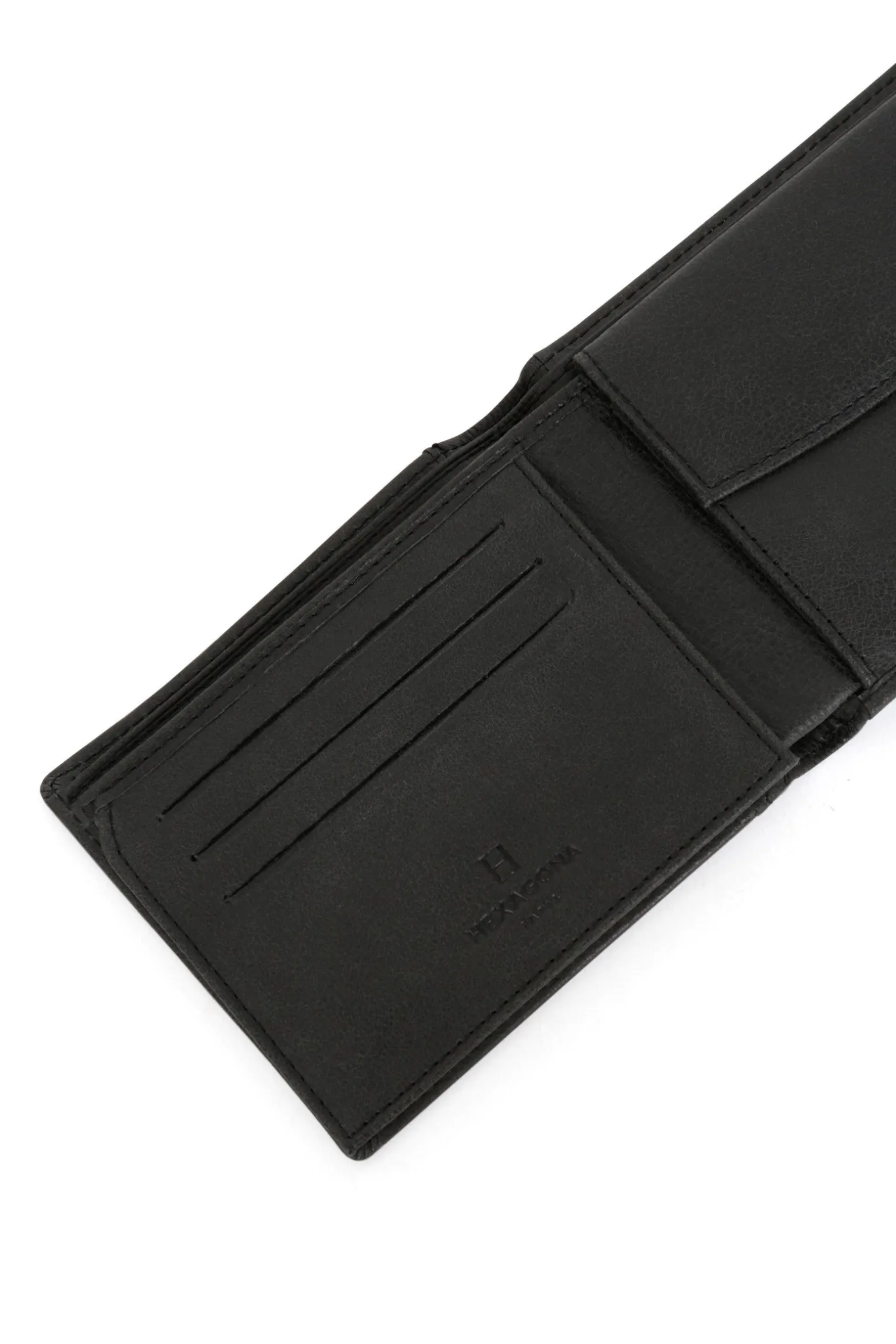 Portefeuille italien - 2 volets - Cuir