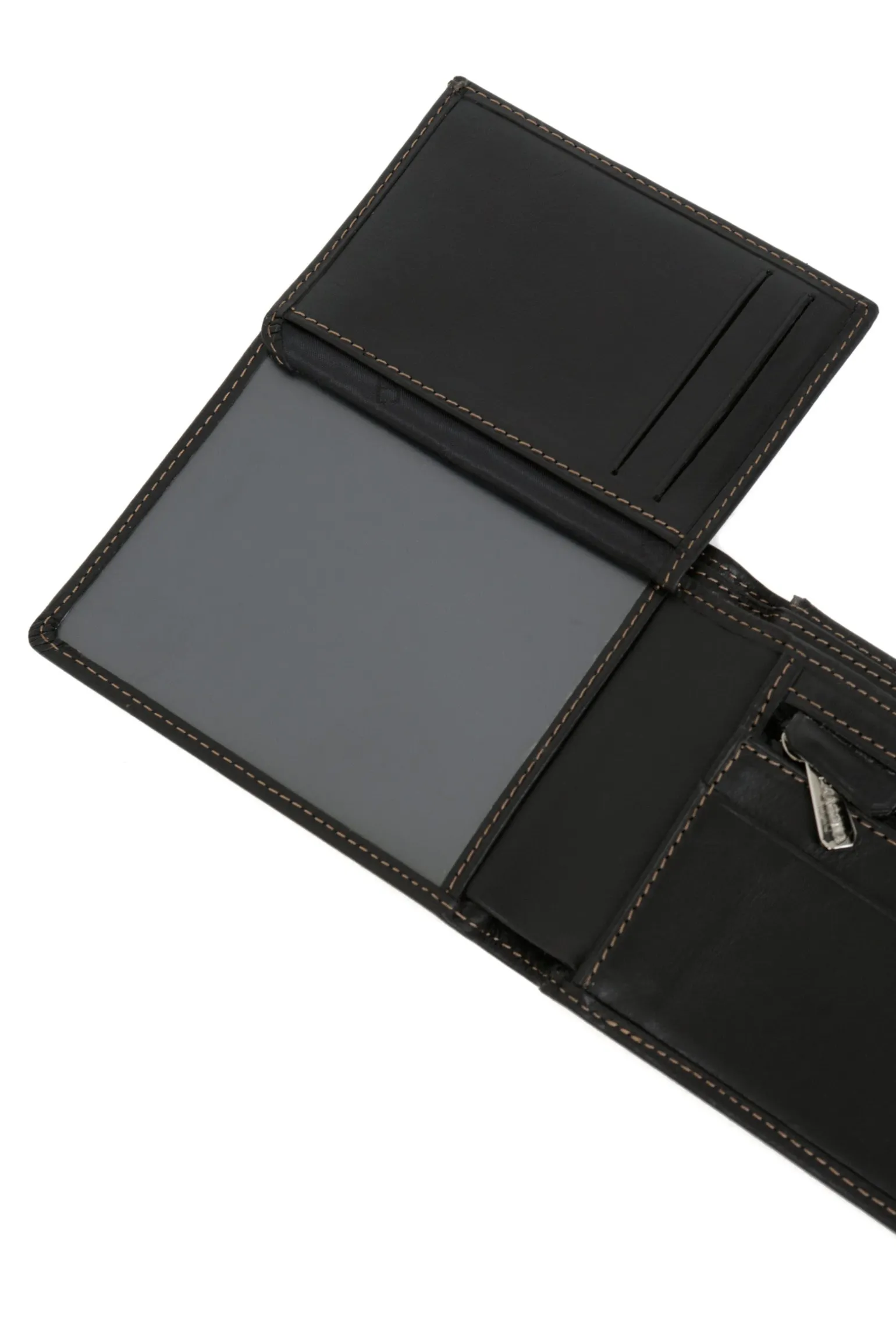 Portefeuille italien - 2 volets - Cuir