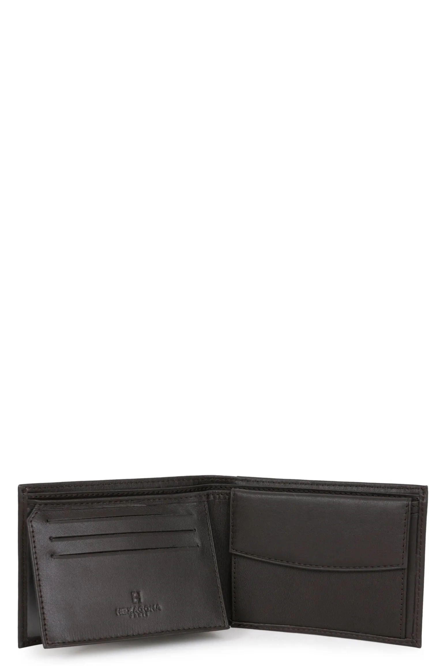 Portefeuille italien - 2 volets - Cuir