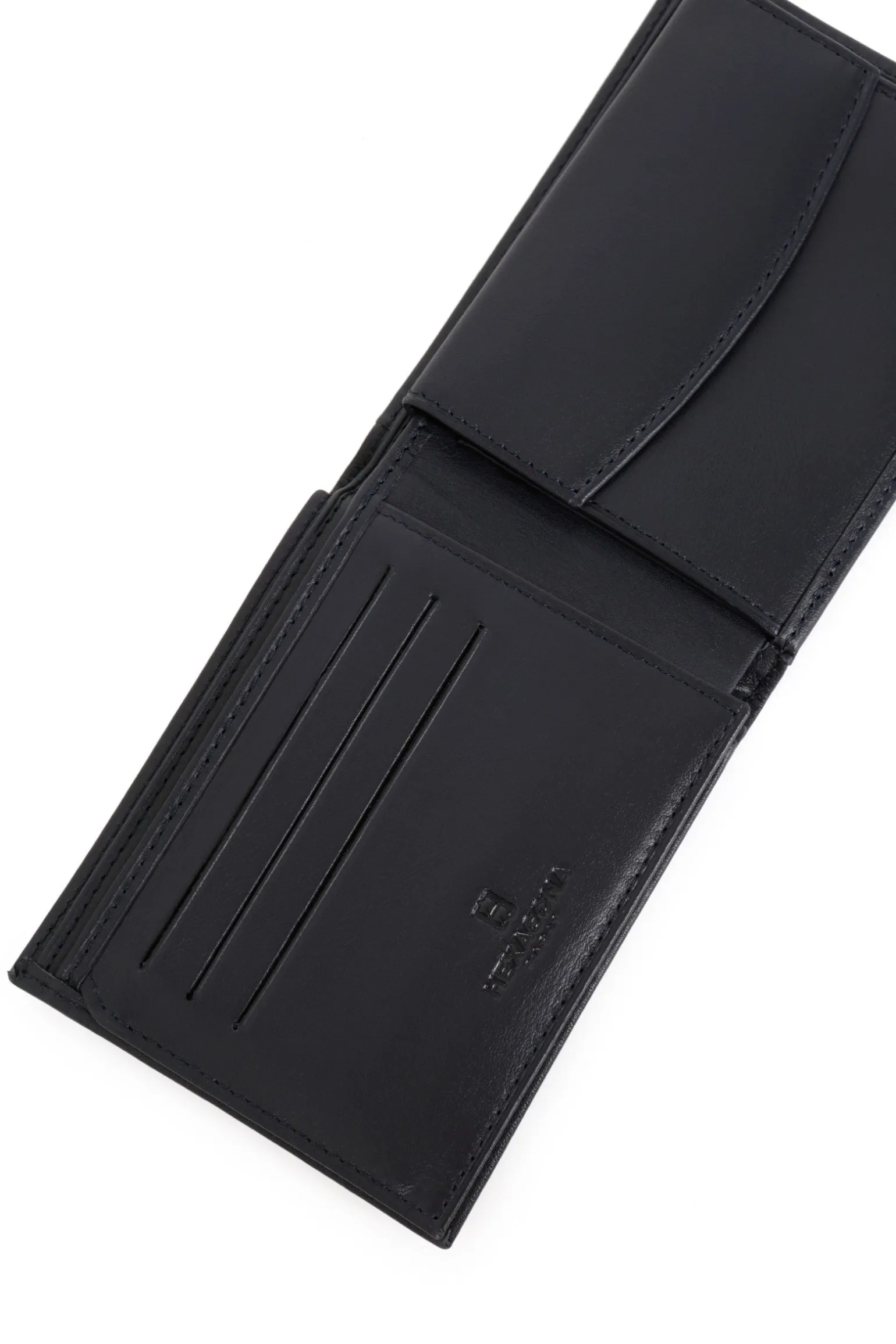 Portefeuille italien - 2 volets - Cuir